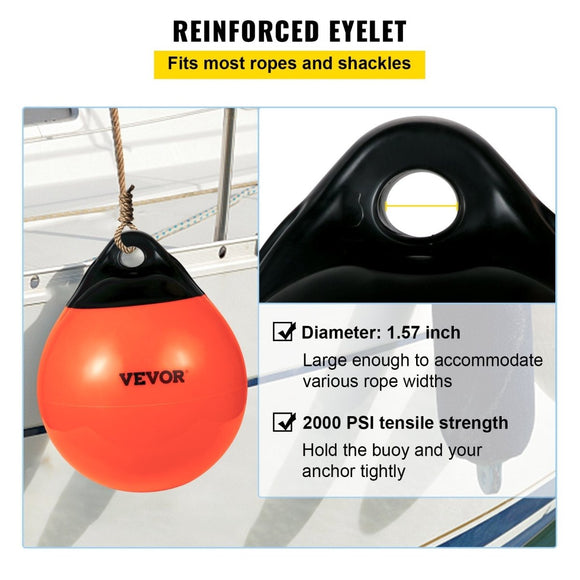 VEVOR 15" Inflatable Boat Buoy Balls - RnR Galore