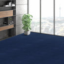 VEVOR Carpet Tiles Peel and Stick, Squares Self Adhesive Carpet Floor Tile, Soft Padded Carpet Tiles, Easy Install DIY for Bedroom Living Room Indoor Outdoor (15Tiles, Dark Blue) - RnR Galore