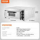 VEVOR Commercial Countertop Pizza Oven Electric Pizza Oven for 16" Pizza Indoor - RnR Galore