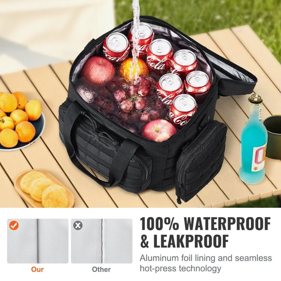 VEVOR Cooler Bag 20L Insulated Lunch Bag Molle Design & Removable Storage Bags - RnR Galore