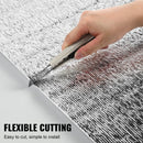 VEVOR Double Reflective Insulation Roll Foam Core Radiant Barrier 120 x 48 Inch / 3 x 1.2M - RnR Galore