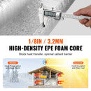 VEVOR Double Reflective Insulation Roll Foam Core Radiant Barrier 120 x 48 Inch / 3 x 1.2M - RnR Galore