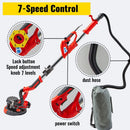 VEVOR Drywall Sander 750W Electric, Electric Sander Variable Speed 800 - 1750RPM, Drywall Sander Foldable Sheetrock Sander, with Telescope Handle ,Vacuum Bag Drywall Sanders 6 Sand Pads - RnR Galore