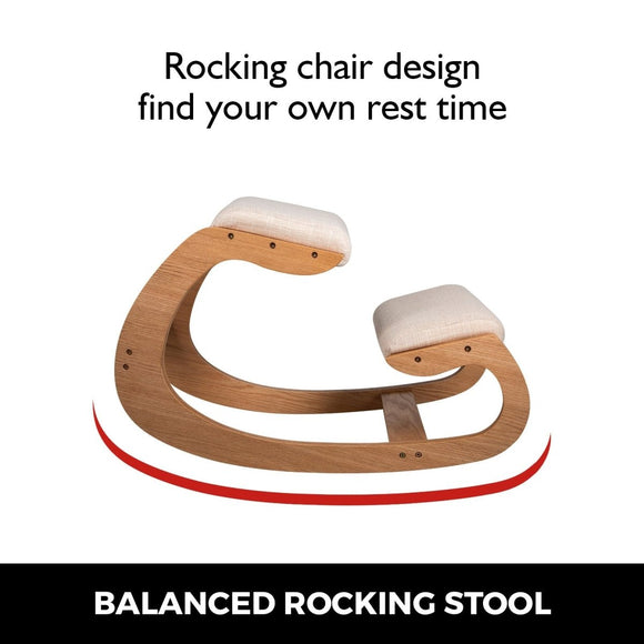 VEVOR Ergonomic Kneeling Chair Heavy Duty Better Posture Kneeling Stool Office Chair Home for Body Shaping Relieveing Stress Meditation Desk Computer Kneeling Stool Chair - RnR Galore