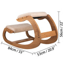 VEVOR Ergonomic Kneeling Chair Heavy Duty Better Posture Kneeling Stool Office Chair Home for Body Shaping Relieveing Stress Meditation Desk Computer Kneeling Stool Chair - RnR Galore