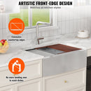 VEVOR 304 Stainless Steel Single Bowl Sink with Accessories, 36 inch - RnR Galore