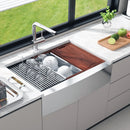 VEVOR 304 Stainless Steel Single Bowl Sink with Accessories, 36 inch - RnR Galore