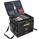 Fireproof Document Box with Lock & Handle, Waterproof File Box for Money & Jewelry - RnR Galore