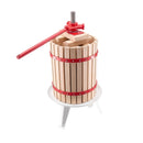 VEVOR Fruit Wine Press Manual Press for Wine Making 4.75 Gal/18L Wood Basket - RnR Galore