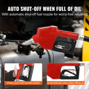 Portable 12V DC Fuel Transfer Pump Kit, 10 GPM, Electric Diesel Extractor with Auto Nozzle & Hoses - RnR Galore