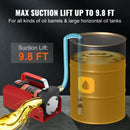 Portable 12V DC Fuel Transfer Pump Kit, 10 GPM, Electric Diesel Extractor with Auto Nozzle & Hoses - RnR Galore