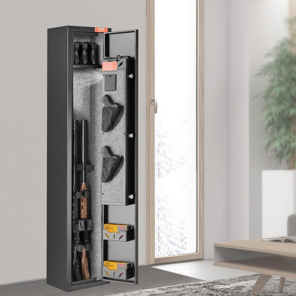 VEVOR Gun Safe Rifle Safe with Digital Keypad & Lock for 3 Rifles and 4 Pistols - RnR Galore