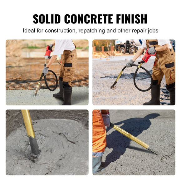 VEVOR Handheld Electric Concrete Vibrator 960W 2M Shaft Air Bubble Remover - RnR Galore