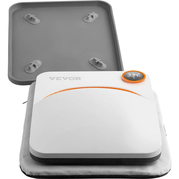 VEVOR Heat Press 12 x 10 in Portable Easy Press Sublimation Transfer DIY T-shirt - RnR Galore