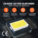 VEVOR Hexagon Garage Lights 66300LM 15 Grids Honeycomb LED Shop Ceiling Light - RnR Galore
