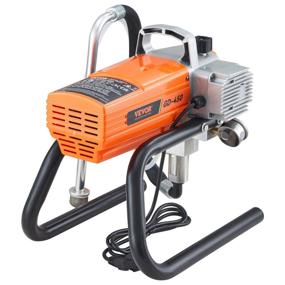 VEVOR High Pressure Airless Wall Paint Spray Gun Sprayer 600W Machine Spraying - RnR Galore