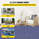 VEVOR Indoor Outdoor Rug Carpet Blue 6x23ft Area Rugs Runner for Patio Deck, 1.8x7m - RnR Galore