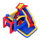 VEVOR Inflatable Bounce House, Outdoor High Quality Playhouse Trampoline, Jumping Bouncer with Blower, Slide, and Storage Bag, Family Backyard Bouncy Castle, for Kid Ages 3_8 Years, 3.3x3x2.3m - RnR Galore