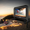 16 FT Inflatable Movie Screen with Blower, Front/Rear Projection for Outdoor Parties, Oxford Fabric - RnR Galore