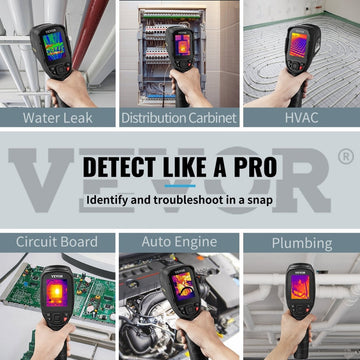 VEVOR Infrared Thermal Imager Visible Light Camera 2MP IR Resolution 240x180 - RnR Galore