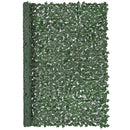 VEVOR Ivy Privacy Fence, 2440 x 1830 mm Artificial Green Wall Screen, Greenery Ivy Fence with Strengthened Joint, Faux Hedges Vine Leaf Decoration for Outdoor Garden, Yard, Balcony, Patio Decor - RnR Galore