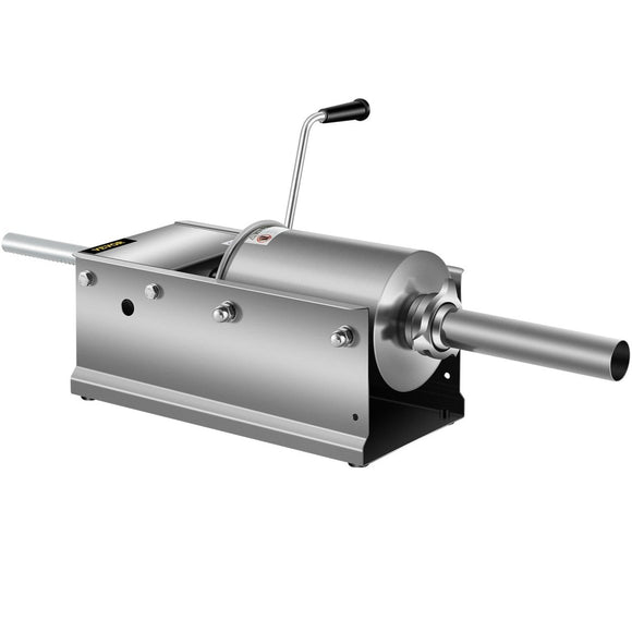 Stainless Steel Manual Sausage Stuffer, 5 Tubes, Home to Commercial Use - RnR Galore