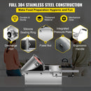 Stainless Steel Manual Sausage Stuffer, 5 Tubes, Home to Commercial Use - RnR Galore