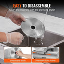 VEVOR Meat Slicer, 180W Electric Deli Food Slicer with 7.5" SUS420 Stainless Steel Blade and Blade Guard, 0 - 0.6 inch Adjustable Thickness for Home Use, Easy to Clean, Cut Meat, Bread, Ham and Cheese - RnR Galore