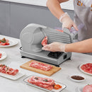 VEVOR Meat Slicer, 180W Electric Deli Food Slicer with 7.5" SUS420 Stainless Steel Blade and Blade Guard, 0 - 0.6 inch Adjustable Thickness for Home Use, Easy to Clean, Cut Meat, Bread, Ham and Cheese - RnR Galore
