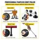 VEVOR Paintless Dent Removal Rods Stainless Steel Rod Tool Kit 89pcs Dent Repair - RnR Galore
