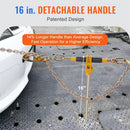 VEVOR Ratchet Chain Binder 3/8" - 1/2" Load Binders 12000 lbs w/ G80 Chains 4 Pcs - RnR Galore