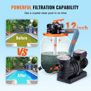 VEVOR Sand Filter Above Ground with 285W Pool Pump 10,000 L/H Flow 6 - Way Valve - RnR Galore