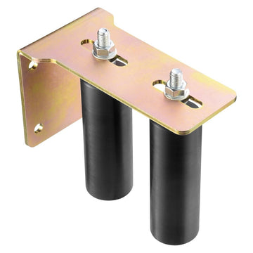 VEVOR Sliding Gate Kit 6” Rolling Hardware with L - Bracket Adjustable for Door - RnR Galore