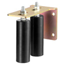VEVOR Sliding Gate Kit 6” Rolling Hardware with L - Bracket Adjustable for Door - RnR Galore