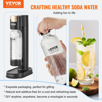 VEVOR Home Soda Maker Kit with CO2 Cylinders & BPA-free Bottle - RnR Galore