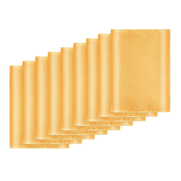 VEVOR Stretch Spandex Chair Sashes Bows, Chair Slipcover and Stretch Chair Sash, Elastic Chair Bands, Fitting Wedding, Holiday, Banquet, Party, Celebration Chair Decoration (50 PCS Gold) - RnR Galore