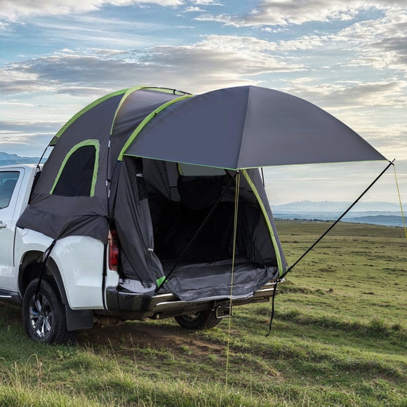 VEVOR Truck Tent 5.0 - 5.2ft Waterproof PU2000 Truck Bed Camping Tent 2 - 3 Person - RnR Galore