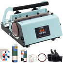 VEVOR Tumbler Heat Press Machine 11 - 30oz Mug Press Sublimation Tumblers Green - RnR Galore