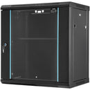 VEVOR Wall Mount Server Cabinet, Locking Glass Door, 90.72 kg Load Capacity, for IT & A/V Equipment - RnR Galore