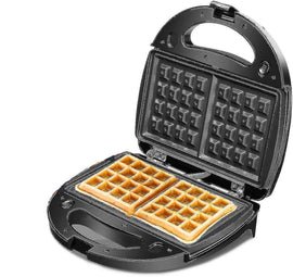 Waffle & Sandwich Maker - 2 - in - 1 Waffle Iron Panini Press Toaster Breakfast Machine - RnR Galore