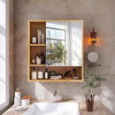 Wall Cabinet Bathroom Mirror Storage Medicine 55.5cm - RnR Galore