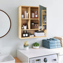 Wall Cabinet Bathroom Mirror Storage Medicine 55.5cm - RnR Galore