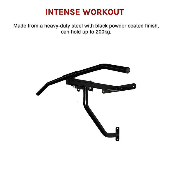 Wall Chin Up Pull Up Bar Punching Bag SpeedBall Station - RnR Galore