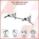 Wall Mounted Chin Up Pull Up Bar – Heavy Duty Home Gym Strength Training - RnR Galore