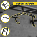 Wall Mounted Multi Grip Chin Up Bar – Heavy Duty Pull Up Station for Upper Body Training - RnR Galore