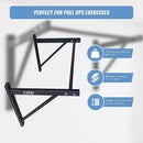 Wall Mounted Pull Up Bar – Heavy Duty Chin Up Station for Home Upper Body Training - RnR Galore
