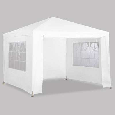 Wallaroo 3x3m Outdoor Party Wedding Event Gazebo Tent - White - RnR Galore