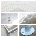 Wallaroo 6x6m Outdoor Event Marquee Gazebo Party Wedding Tent - White - RnR Galore