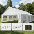 Wallaroo 6x6m Outdoor Event Marquee Gazebo Party Wedding Tent - White - RnR Galore