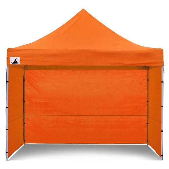 Wallaroo Gazebo Tent Marquee 3x3 PopUp Outdoor - Orange - RnR Galore